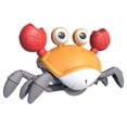 thumbnail image 2 of Cangrejo Que Se Arrastra para Evitar Obstáculos Mascota Eléctrica Regalo Cumpleaños Bebé () Naranja, 2 of 3