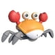 thumbnail image 2 of Juguetes de los niños Likrtyny Tummy Time Crawling Crab Carga USB Naranja, 2 of 3