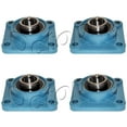 thumbnail image 1 of 4 Pcs UCF 211-35 Self-align 4 Bolt Flange Pillow Block Bearing 2 3/16 inch, 1 of 1