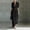Black, variant on Blmnix Dresses for Women 2026 Semi Formal Work Dresses Fit & Flare Under Dresses Henley Maxi Elbow-Length Belted Casual Dress,XL