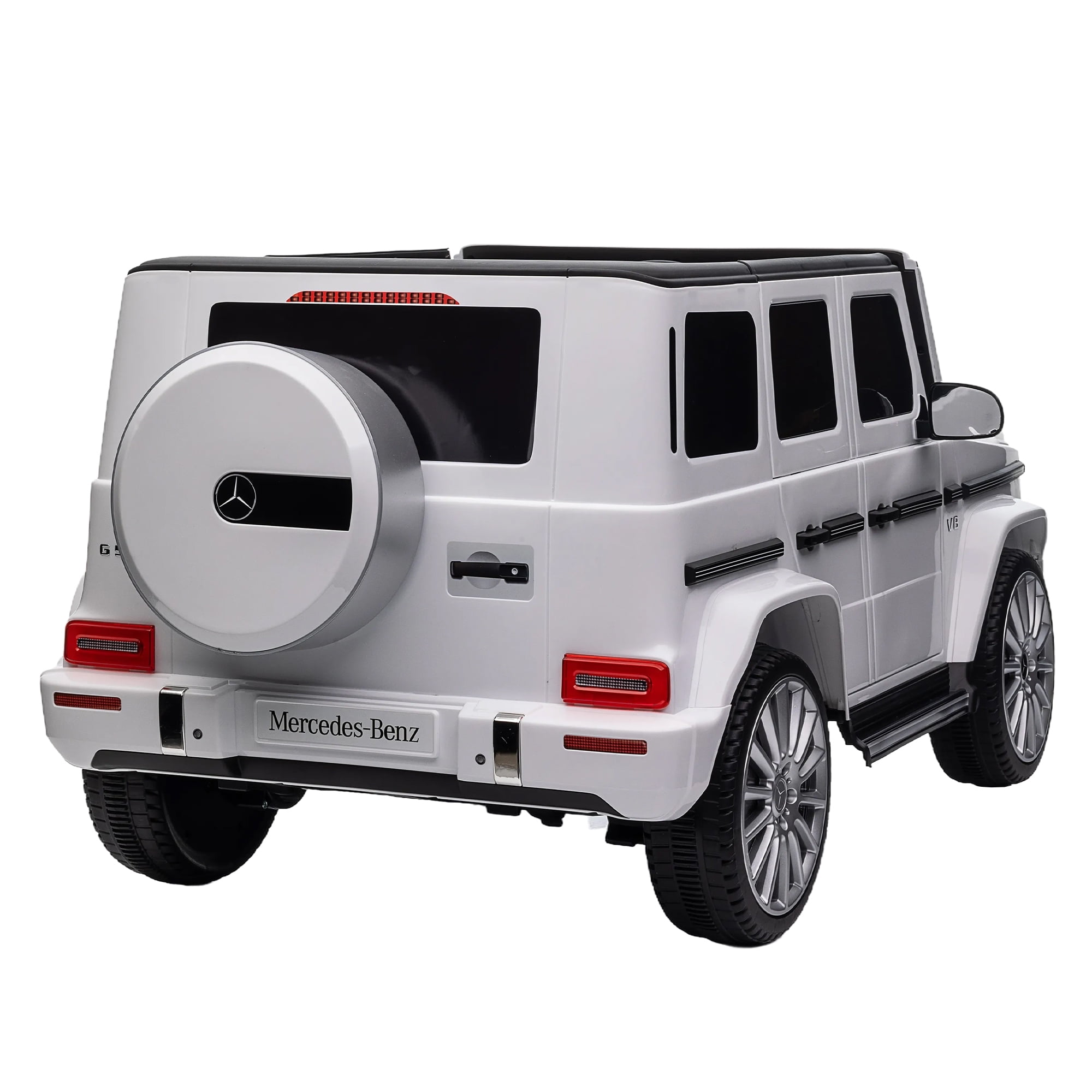 YYAo Kids Ride On Car, Licensed Mercedes-Benz G500, 24V Kids Car with Parent Remote Control, Electric Car for Kids, 3 Speeds, LED Headlight & Music Player, Black YYAo Kids Ride On Car, Licensed Mercedes-Benz G500, 24V Kids Car with Parent Remote Control, Electric Car for Kids, 3 Speeds, LED Headlight & Music Player, Black