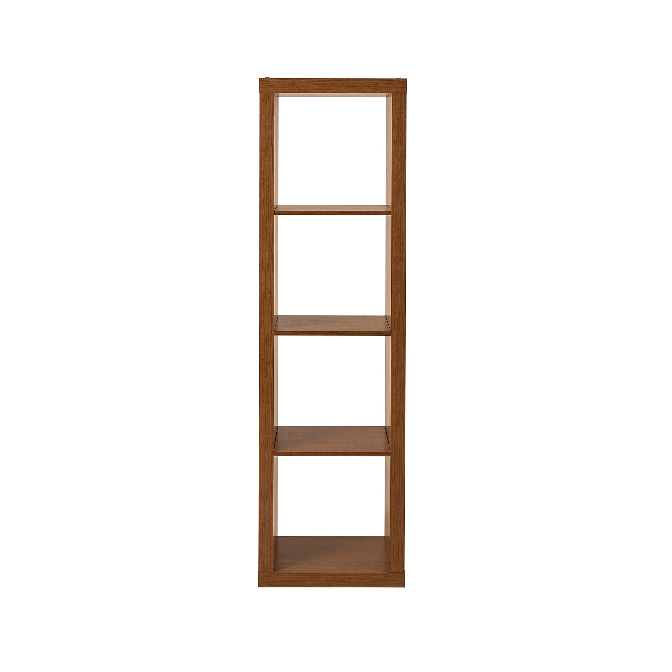 Better Homes & Gardens 4 Cube Vertical Storage Organizer, Acorn