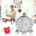 thumbnail image 3 of 60 Minute Timer Manual Digital Countdown Alarm Clock Stopwatch Timer Mechanical Timers Magnetic Cook S4G2 Shower, 3 of 8