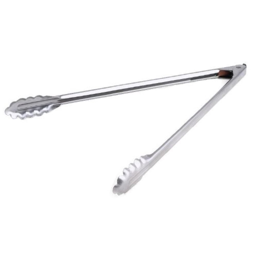 16 inch heavy duty stainless steel restaurant tongs with Lock 4416