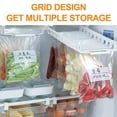 thumbnail image 3 of Almacenamiento Refrigerador Bandeja De Riel Deslizante Ahorro De Espacio Fácil De Limpiar Estante De Refrigerador Colgante Separado Operación Simple Para Bolsa No.2 Eigraketly HA045316-01, 3 of 6
