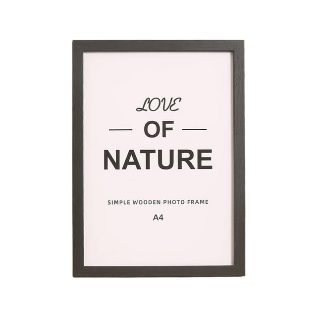 Wooden Photo Frame Wall Hanging And Desktop Photo Frame Suitable For Office And Home Decoration