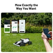 Mammotion LUBA Mini AWD 800H Robot Lawn Mower, Reception 0.2 Acre, Max 0.25 Acre Coverage,All-Wheel Drive 80% Slope, UltraSense AI Vision & App Control, With 4G,Adjustable Cut Height 2.2-4.0