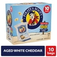 thumbnail image 2 of (4 pack) Pirate's Booty Gluten-Free Aged White Cheddar Cheese Puffed Kid Snacks Multipack, 0.5 oz (10 count), 2 of 14