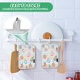 thumbnail image 6 of 2 Pack Pot Holders for Kitchen Heat Resistant Hot Pads Sets for Cooking Baking Pastel Christmas-themed, 6 of 7