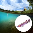 thumbnail image 4 of Slow Sinking Glide Fishing With Tail Realistic Trout Shad Tackle For Anglers, 4 of 4