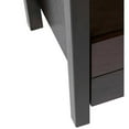 thumbnail image 4 of East at Main Westwood Modern Solid Wood 2-Drawer Nightstand, Brown, 4 of 7