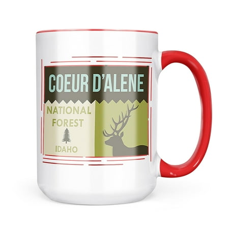 

Neonblond National US Forest Coeur d Alene National Forest Mug gift for Coffee Tea lovers