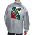 thumbnail image 2 of Men's Starter  Gray Minnesota Wild Printed Logo Coaches Full-Snap Jacket, 2 of 2