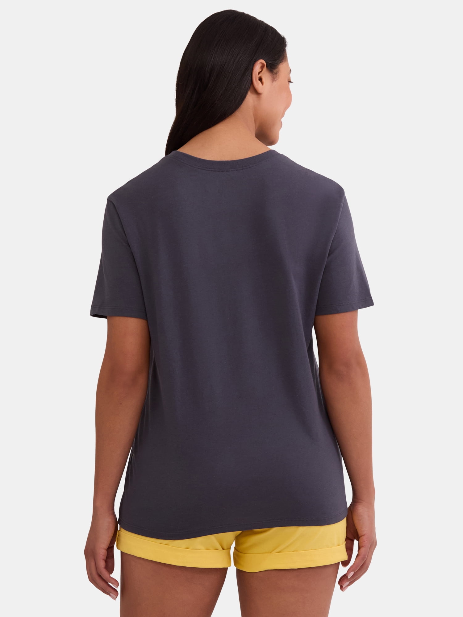 Time and Tru Women's Beatles Here Comes the Sun Graphic Tee, Sizes XS-XXXL