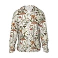 thumbnail image 1 of Balery Mushroom Garnish Sudadera ligera de manga larga con capucha y protección solar UPF 50+ para hombre y mujer, ideal para pesca y running-XX-Large, 1 of 7