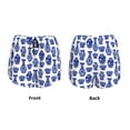 thumbnail image 3 of Salouo Blue Vases Print Women's 2 in 1 Running Shorts Double-Layer Shorts Athletic Workout Gym Yoga Shorts Running Shorts for Women-Medium, 3 of 7