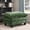 Green, variant on AISWORD Chenille Armless Sofa Module with Ottoman, Freely Combined Modular Sofa Piece for Living Room, Gray