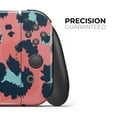 thumbnail image 3 of Design Skinz - Compatible with Nintendo DSi XL - Skin Decal Protective Scratch-Resistant Removable Vinyl Wrap Cover - Leopard Coral and Teal V23, 3 of 5