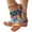 Orange, variant on Apmemiss Women Sandals Clearance Bohemian Fashion Non-Slip Orthopedic Sandals,Fashion Shoes Comfortable Slippers with Arch Support Slip On Sandals Todays Deals