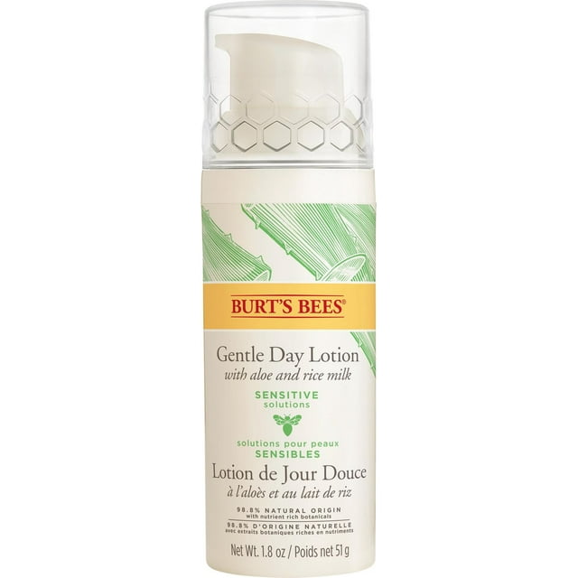 Burt's Bees® Sensitive Solutions Gentle Day Lotion, Face Moisturizer for Sensitive Skin with Aloe and Rice Milk,