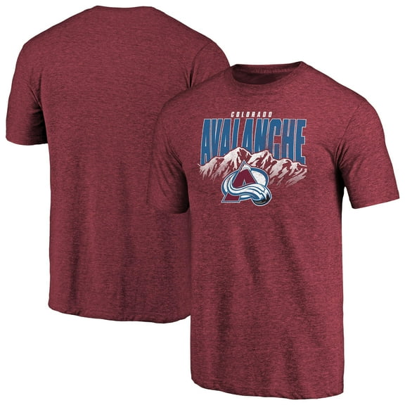 Men's Burgundy Colorado Avalanche Hometown Collection Tri-Blend T-Shirt