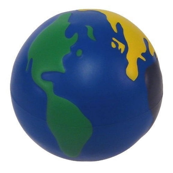 Earth Squeeze Stress Ball Multicolored - 3 Pack