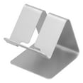 thumbnail image 2 of Cell Phone Stand, Aluminum Alloy Hone Holder Lightweight And Portable Desk Phone Stand For Mobile Phones And Tablets, 2 of 8