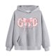 thumbnail image 4 of Sudadera con capucha para niña, con estampado de color, manga larga, informal, deportiva, con capucha, manga larga, sudadera con capucha, top con inserciones en los hombros, blusa de poliéster para ni, 4 of 7