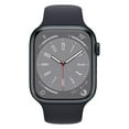 thumbnail image 3 of Restored Apple Watch Series 8 GPS + Cellular 45mm Midnight Aluminum Case with Midnight Sport Band - S/M. Fitness Tracker, Blood Oxygen & ECG Apps, Always-On Retina Display, 3 of 4
