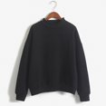 thumbnail image 6 of NMMUED 2 Pcs Woman Sweatshirt Fall Outfits Casual Outfits for Women Womens Tops Casual Going Out Tops for Women Baggy Sweatshirt Pullovers for Women Black S, 6 of 9