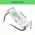 thumbnail image 3 of Mistaha Outdoor LED Power Supply Transformer with IP67 Waterproof Rating - 12V 10W Output for Signs, Light Boxes, and More, 3 of 6