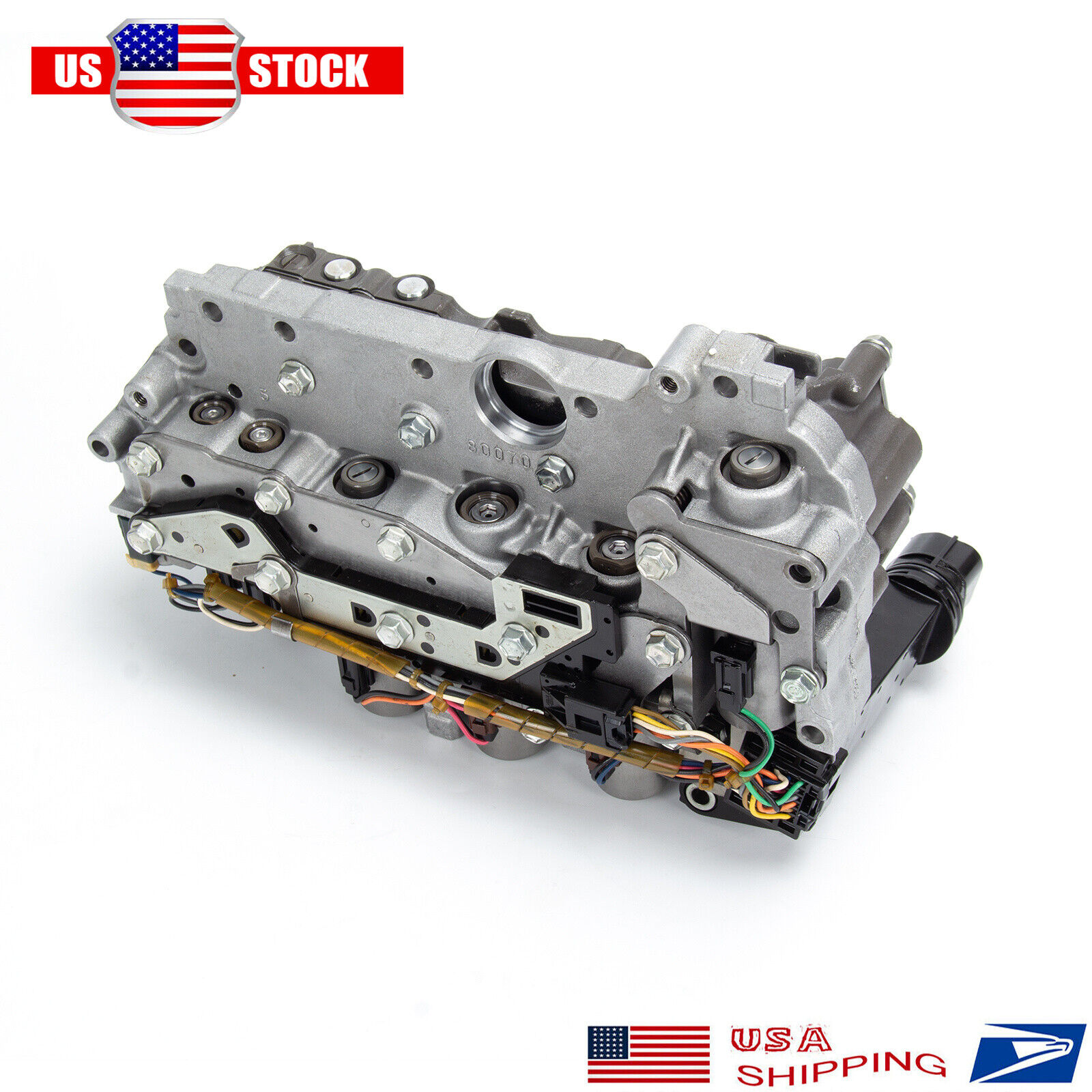 6Speed Transmission Valve Body U660E W/7 Solenoids For Toyota Camry