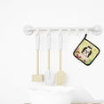 thumbnail image 3 of Caroline's Treasures Easter Shih Tzu Black White Pair of Pot Holders, 3 of 3