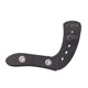 thumbnail image 4 of Reposapiés ergonómico portátil para guitarra eléctrica con forro grueso para mayor comodidad al tocar. negro, 4 of 9
