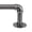 Darksliver, variant on 16" to 28"Curtain Rods for Windows, 1 inch Industrial Curtain Rod, Adjustable Wrap Around Black Curtain Rods, Black Industrial Indoor/Outdoor Curtain Rod