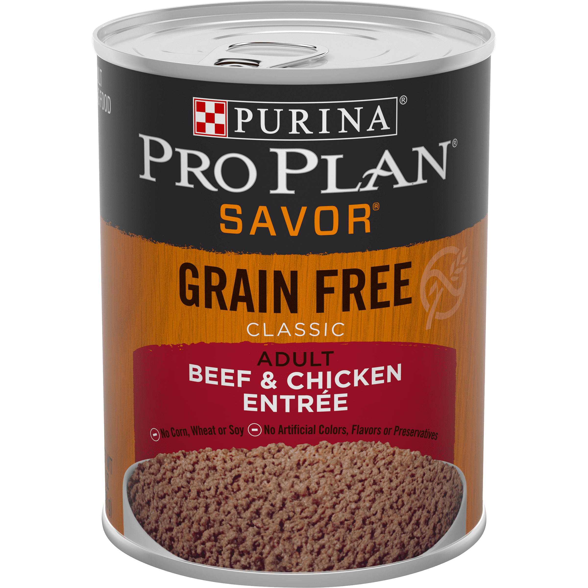 (12 Pack) Purina Pro Plan Grain Free High Protein Wet Dog Food SAVOR ...