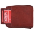 thumbnail image 3 of Marshal Genuine Leather Men Zipper Credit Card Holder Removable ID Bifold Wallet, 3 of 20