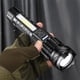 thumbnail image 5 of Linterna de mano LED de lúmenes altos | Reflector recargable con 7 modos y batería de 2600 mAh | Alcance de 1640 pies | USB tipo C | Pantalla de potencia | Camping al aire libre Senderismo Emergencia, 5 of 8