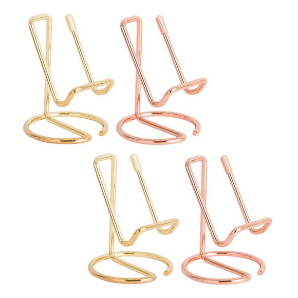 Moluckfu 4Ud Soporte Para Smartphone De Hierro Fácil De Usar Ideal Para Dormitorio Y Estudio