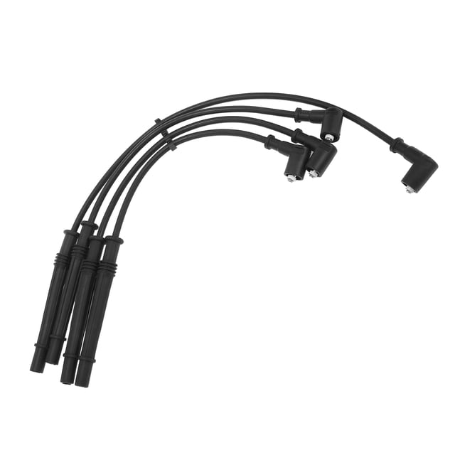 Cables de bobina de bujía de coche Unique Bargains para Renault Twingo Hatchback 1.2 (desde 1993) No.8200486877 - Paquete de 4