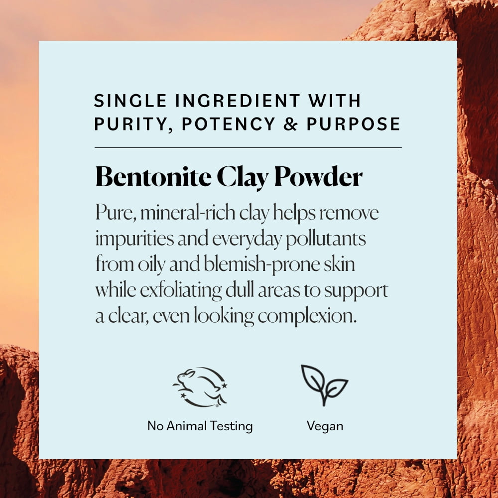 Sky Organics Indian Healing Clay with Detoxifying Bentonite Clay, 16 oz.