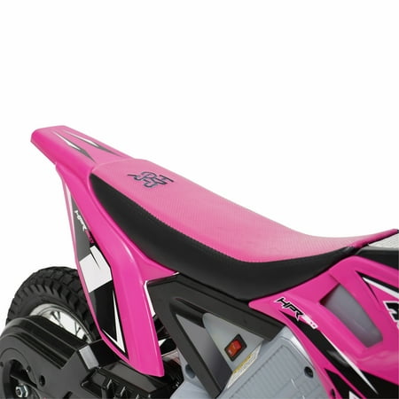 Hyper - HPR 350 Dirt Bike w/ 40 Min Operating Time & 14 MPH Max Speed - Pink