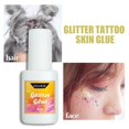 thumbnail image 3 of Colle Pailletée Adhésive Temporaire Colle Adhésive Paillettes pour le Visage Visage, 3 of 8