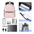 thumbnail image 6 of Lsque Cute Rabbit Classic Casual Backpack - Large Capacity Water-Resistant Backpack for School, Work, Travel, and Outdoor Activities, 6 of 8