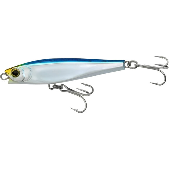 Yo-Zuri Hydro Monster Shot Lipless Crankbait Blue Silver 3.125