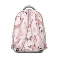 thumbnail image 4 of Artistic Butterfly Backpack for Student Cute Floral Pattern Colorful Butterflies Print Aesthetic School Bag for Student, 4 of 5