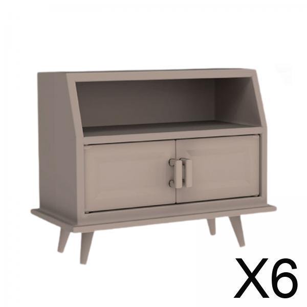Gabinete De Zapatos Para Casa De Muñecas A Escala 6x1/12, Juguete Para Juego De Imitación Para Niños, Micropaisaje