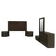 thumbnail image 2 of Recamara Kessa Muebles  Eva King Size 5 Piezas Café, 2 of 19