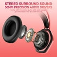 thumbnail image 2 of Wantek V10 Cat Ear Style Gaming Headset with comfortable fit and vibrant RGB lighting, Hi-Fi Sound - Red, 2 of 8