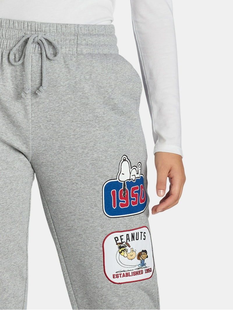 Peanuts women's Graphic Joggers - XXS-XXL Sizes - Walmart.com